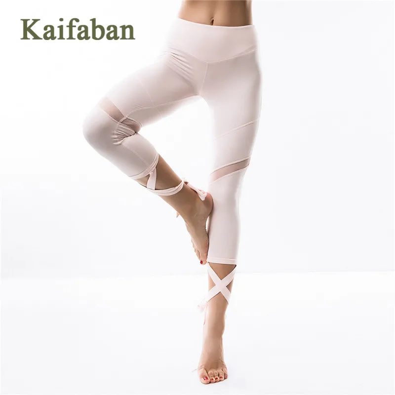 Women Yoga Pants Cross Bandage Push Up Leggings Fitness Capris Tights Mesh Patchwork Sport Ballet Wear Run Gym Clothing Workout
Women Yoga Pants Cross Bandage Push Up Leggings Fitness Capris Tights Mesh Patchwork Sport Ballet Wear Run Gym Clothing Workout