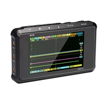 WSFS Hot Handheld Digital Oscilloscope DSO213 4 Channels 100MS/S Pocket-Sized Digital Storage Oscilloscope
WSFS Hot Handheld Digital Oscilloscope DSO213 4 Channels 100MS/S Pocket-Sized Digital Storage Oscilloscope