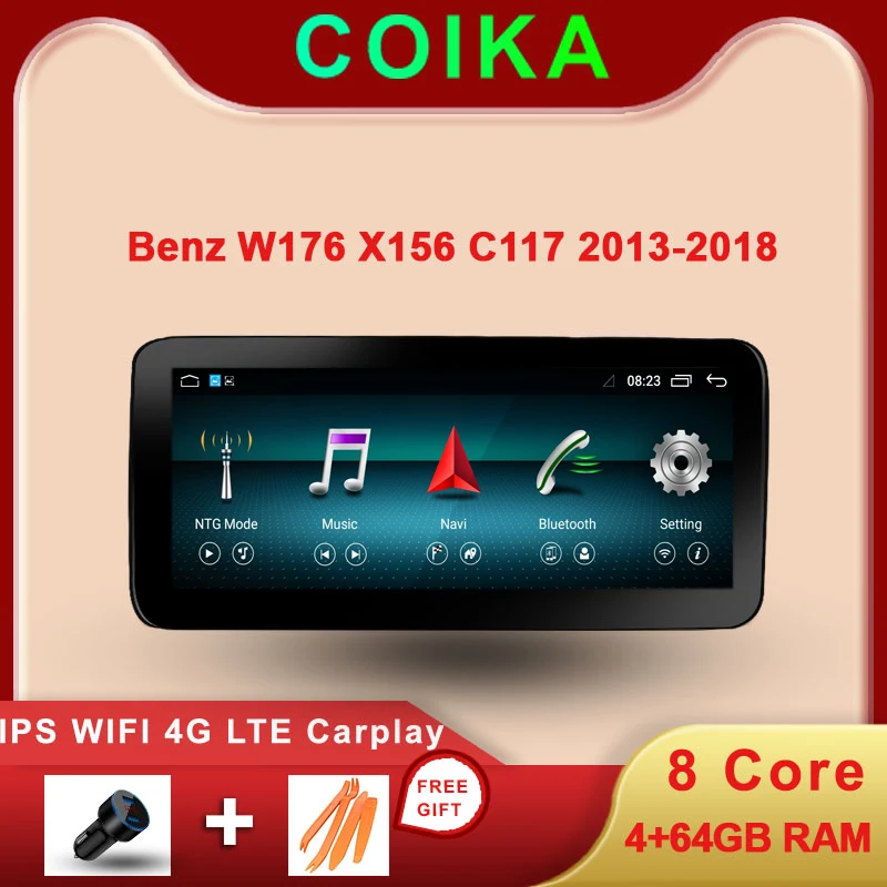 8 Core Android System Car Multimedia Player For Merdedes benz A GLA W176 X156 C117 WIFI 4G Carpaly 4+64GB IPS Screen GPS Navi BT
8 Core Android System Car Multimedia Player For Merdedes benz A GLA W176 X156 C117 WIFI 4G Carpaly 4+64GB IPS Screen GPS Navi BT