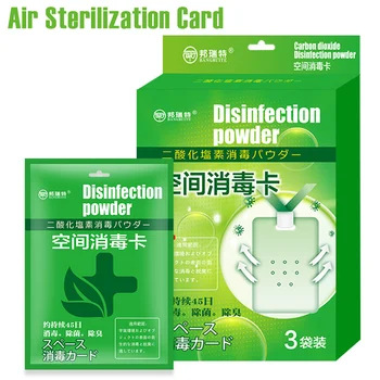 Sterilization Card Portable Sodium Chlorite Disinfection Card with Hanging Lanyard for Indoor Outdoor
Sterilization Card Portable Sodium Chlorite Disinfection Card with Hanging Lanyard for Indoor Outdoor