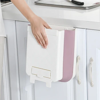NEW Foldable Trash Can Waste Bin Kitchen Cabinet Door Wall Mounted Trash Bin Trash Can Trashcan Bathroom Toilet Waste Storage
NEW Foldable Trash Can Waste Bin Kitchen Cabinet Door Wall Mounted Trash Bin Trash Can Trashcan Bathroom Toilet Waste Storage