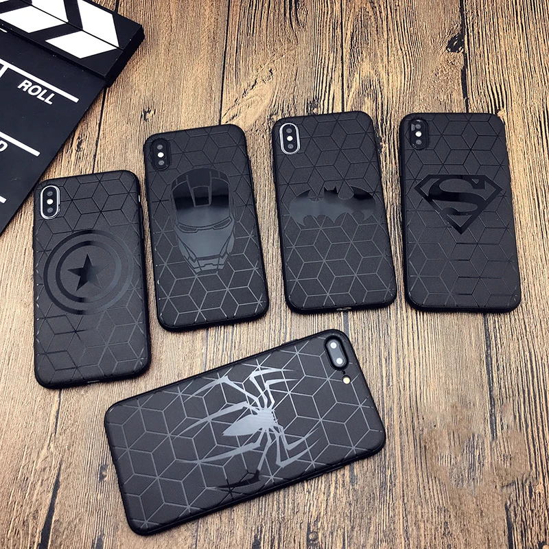 Marvel case for iphone X 11 PRO XS MAX XR 8 7 6 6s plus phone cover soft matte 3d silicon iron Man Spiderman Avengers coque CASE
Marvel case for iphone X 11 PRO XS MAX XR 8 7 6 6s plus phone cover soft matte 3d silicon iron Man Spiderman Avengers coque CASE