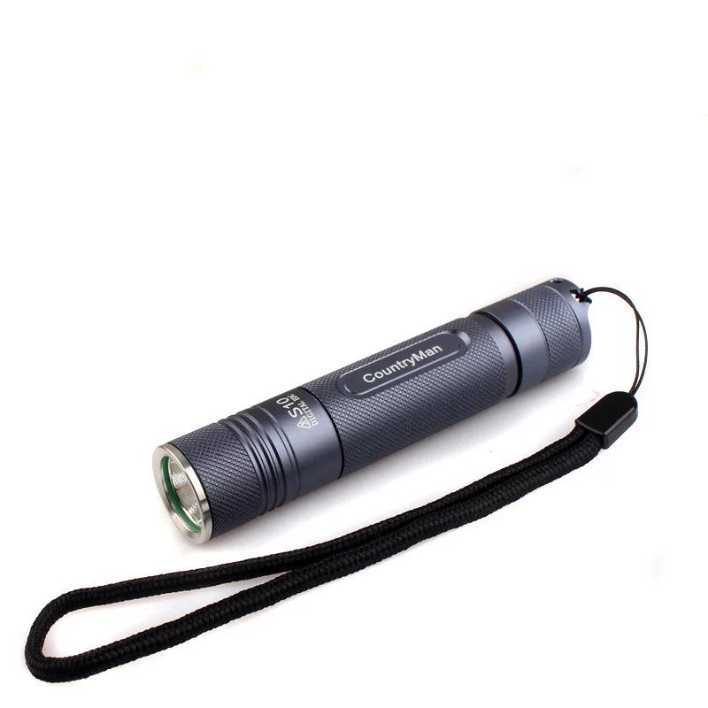 CountryMan S10 Edc Mini Portable Torch Hard light Fashlight Cree Xml2 Led Waterproof outdooor Use one 18650 battery On foot
CountryMan S10 Edc Mini Portable Torch Hard light Fashlight Cree Xml2 Led Waterproof outdooor Use one 18650 battery On foot