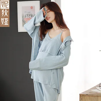clothes, spring and autumn cotton, postpartum nursing, summer women's thin nursing suit, three piece home clothes
clothes, spring and autumn cotton, postpartum nursing, summer women's thin nursing suit, three piece home clothes