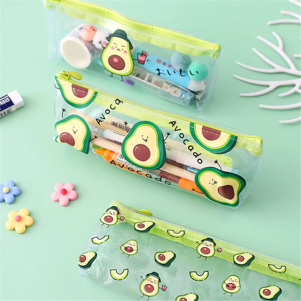 1Pc Cute Pencil Case Avocado Pattern School Pencil Box Chidren Pencil Case Transparent Pencil Bags School Supplies Stationery
1Pc Cute Pencil Case Avocado Pattern School Pencil Box Chidren Pencil Case Transparent Pencil Bags School Supplies Stationery
