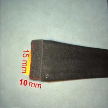 3 meters x 15mm x 10mm self adhesive rectangular epdm rubber foam cabinet door sealing strip weatherstrip
3 meters x 15mm x 10mm self adhesive rectangular epdm rubber foam cabinet door sealing strip weatherstrip