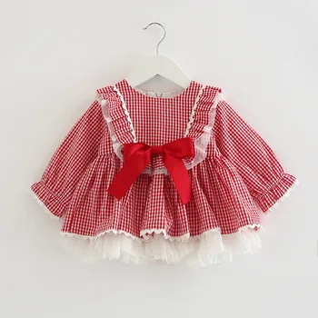 Lace Lattice Kid Girl Clothing Princess Baby Dress Newborn Infant Clothes Long Sleeve Gown Party Toddler Children Dresses
Lace Lattice Kid Girl Clothing Princess Baby Dress Newborn Infant Clothes Long Sleeve Gown Party Toddler Children Dresses