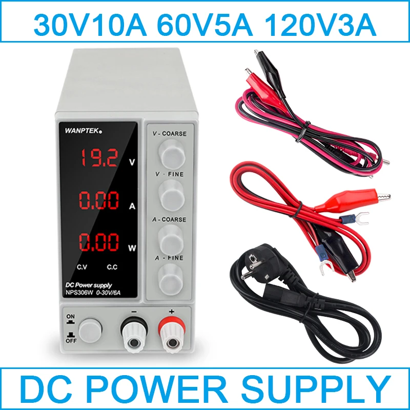 Mini Switching dc power supply fonte de bancada 30V 10A 60V 5A 120V 3A adjustable power source voltage regulator 220 v 110v
Mini Switching dc power supply fonte de bancada 30V 10A 60V 5A 120V 3A adjustable power source voltage regulator 220 v 110v