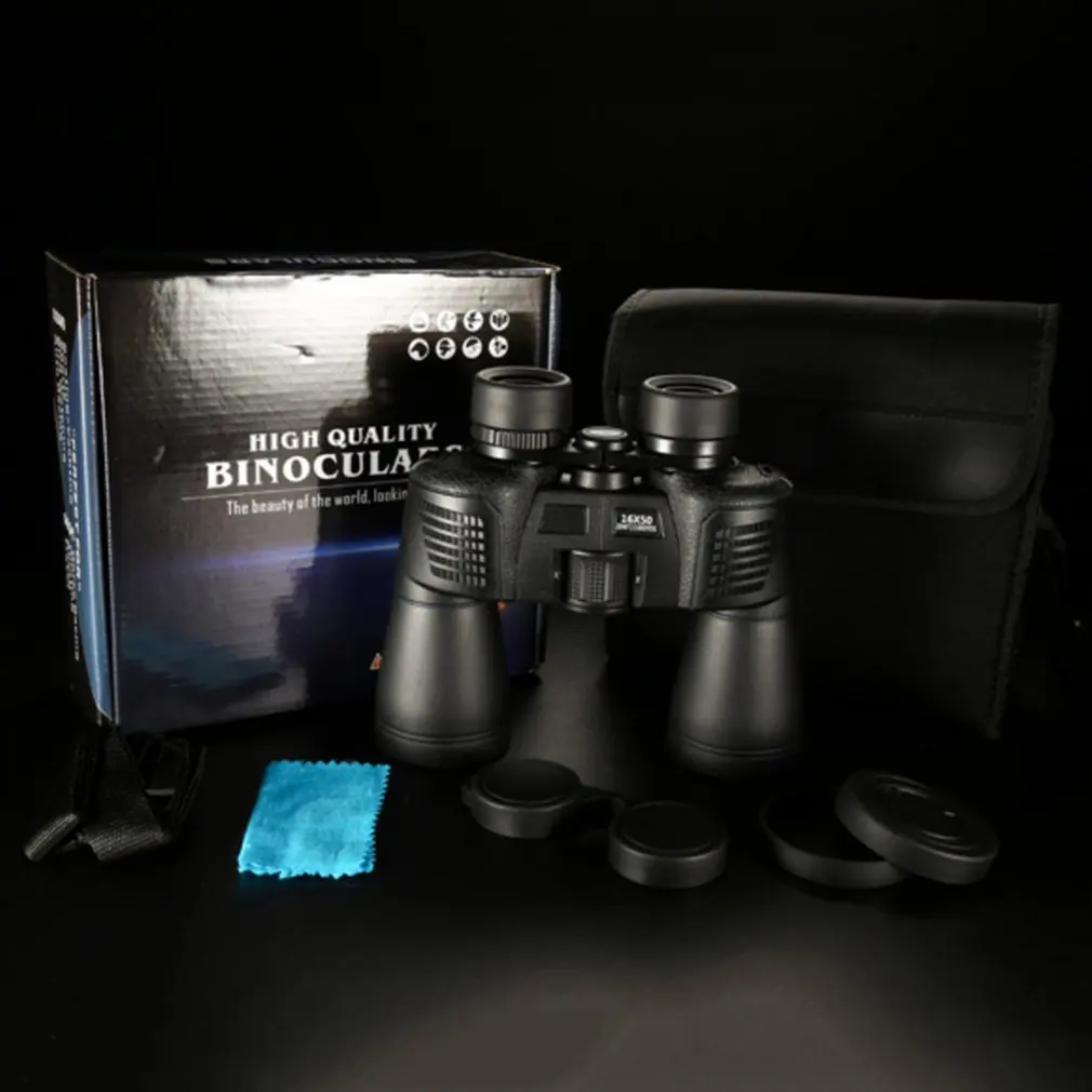 HD 16x50 Low Light Night Vision Non-Infrared Telescope Portable Waterproof Telescope Binoculars Wide-angle
HD 16x50 Low Light Night Vision Non-Infrared Telescope Portable Waterproof Telescope Binoculars Wide-angle
