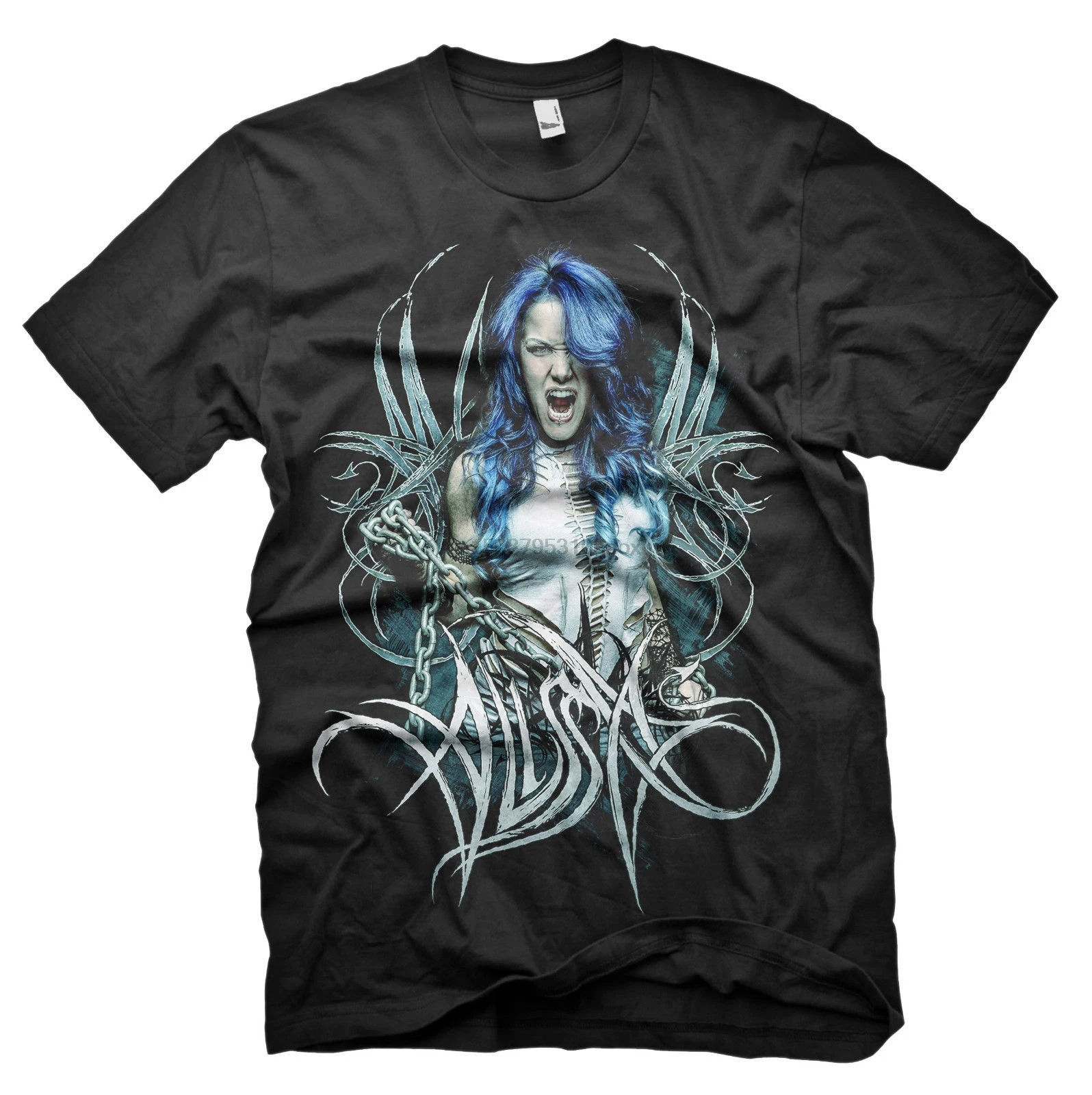 

Alissa White-Gluz - ARCH ENEMY T-SHIRT New Fashion T shirt Brand Hip Hop Print Men Tee Shirt High Quality 100% Cotton