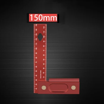 90-Degree Red Aluminum Alloy Position Squares Right Angle Ruler Clamps Woodworking Carpenter Hand Tools
90-Degree Red Aluminum Alloy Position Squares Right Angle Ruler Clamps Woodworking Carpenter Hand Tools