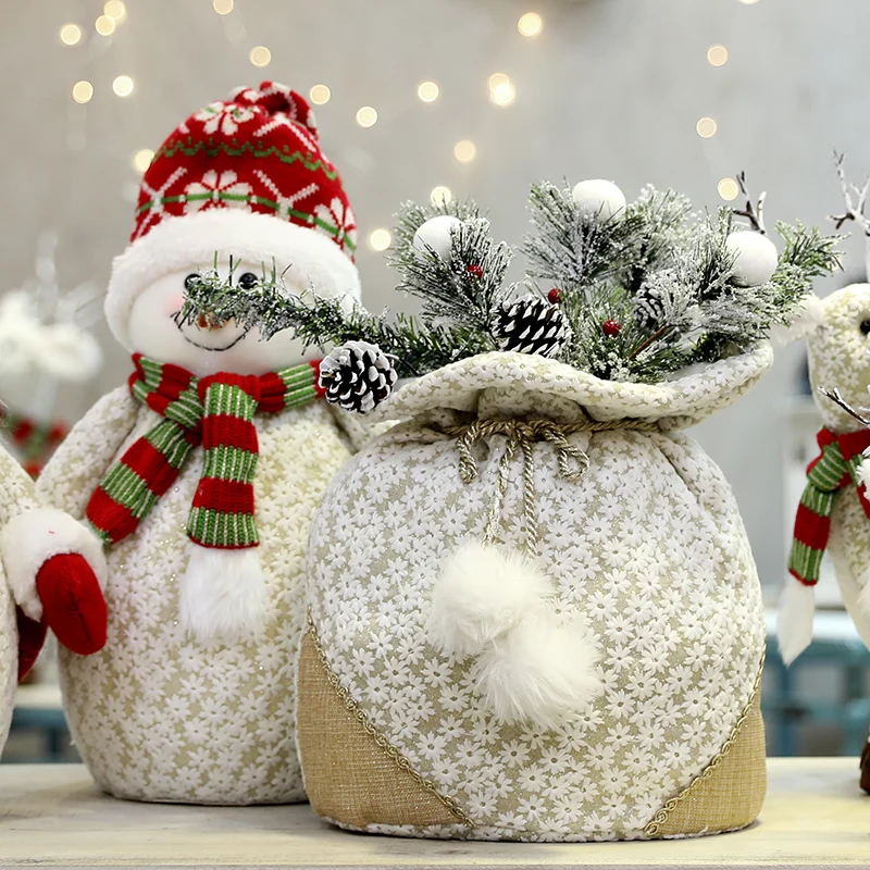 Christmas Decorations Christmas Tree Ornaments New Decorative Fabric Gift Bags Window Shop Scene Layout Prank Toys
Christmas Decorations Christmas Tree Ornaments New Decorative Fabric Gift Bags Window Shop Scene Layout Prank Toys
