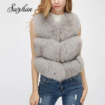 Suzhan 2019 New Women Ostrich Feather Fur Vests Short Fur Vest Solid O-Neck Soft Slim Natural Ostrich Fur Waistcoats
Suzhan 2019 New Women Ostrich Feather Fur Vests Short Fur Vest Solid O-Neck Soft Slim Natural Ostrich Fur Waistcoats