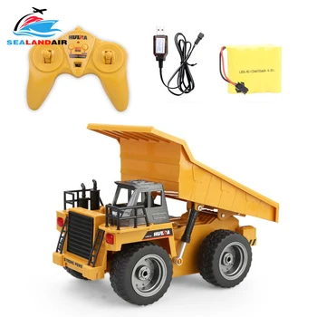 2.4G 6CH 1:18 RC Truck Toy 6 Channel Remote Control Alloy Dump Trucks Metal Engineering Dumper Electric Radio Controlled Machine
2.4G 6CH 1:18 RC Truck Toy 6 Channel Remote Control Alloy Dump Trucks Metal Engineering Dumper Electric Radio Controlled Machine