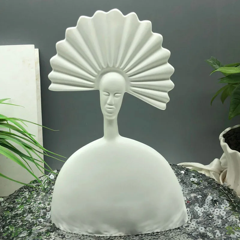 European Home Living Room Creative Abstract Female Ornaments Fashion Personality Resin Crafts Character Ornaments M3490 
European Home Living Room Creative Abstract Female Ornaments Fashion Personality Resin Crafts Character Ornaments M3490