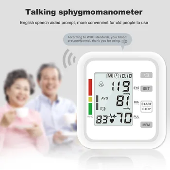 Upper Arm Style Automatic Electronic Blood Pressure Monitor with Large LCD Display Digital Intelligent Blood Pressure Meter
Upper Arm Style Automatic Electronic Blood Pressure Monitor with Large LCD Display Digital Intelligent Blood Pressure Meter