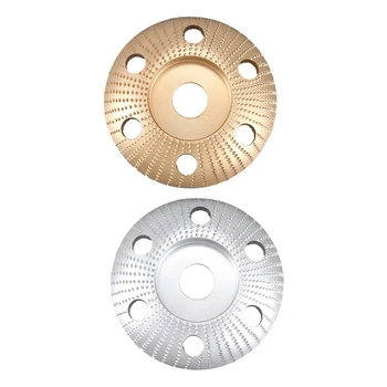 4.5Inch Wood Shaping Disc Round Carving Disc with Hole 22mm Bore Sanding Grinder Wheel for 115 125 Angle Grinder
4.5Inch Wood Shaping Disc Round Carving Disc with Hole 22mm Bore Sanding Grinder Wheel for 115 125 Angle Grinder