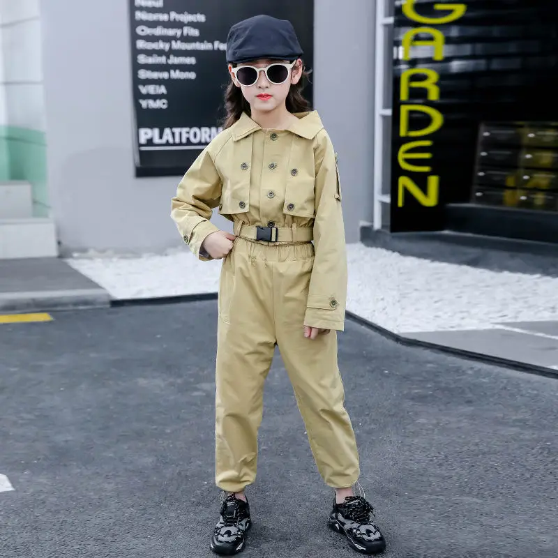 Kidancer Military Suit for Child Streetwear Costumes Khaiki Clothes Set Kids Performance Jazz Girls Clothing Dance Suits Sets
Kidancer Military Suit for Child Streetwear Costumes Khaiki Clothes Set Kids Performance Jazz Girls Clothing Dance Suits Sets