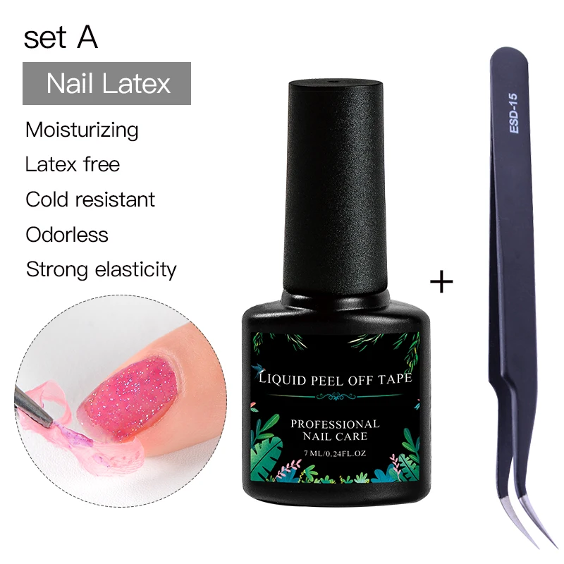 Mtssii Antifreezing Peel Off Nail Latex Liquid Anti-freezing Peel Off Nail Art Latex Cuticle Protector Nail Polish Nail Care Too
Mtssii Antifreezing Peel Off Nail Latex Liquid Anti-freezing Peel Off Nail Art Latex Cuticle Protector Nail Polish Nail Care Too