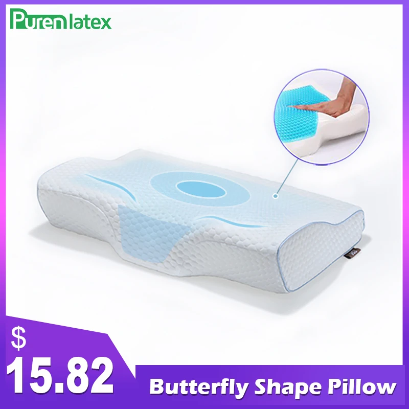 Purenlatex Orthopedic Contour Sleep Pillow Memory Foam Ergonomic Cervical Pillow Neck Pain for Side Back and Stomach Sleepers
Purenlatex Orthopedic Contour Sleep Pillow Memory Foam Ergonomic Cervical Pillow Neck Pain for Side Back and Stomach Sleepers