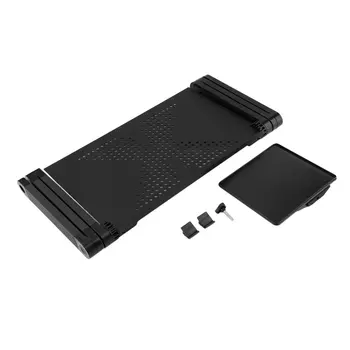 Portable Foldable Bed Tray Stand Vented Laptop Notebook Computer Desk Rotate Table Height Adjustable With Mouse Board
Portable Foldable Bed Tray Stand Vented Laptop Notebook Computer Desk Rotate Table Height Adjustable With Mouse Board