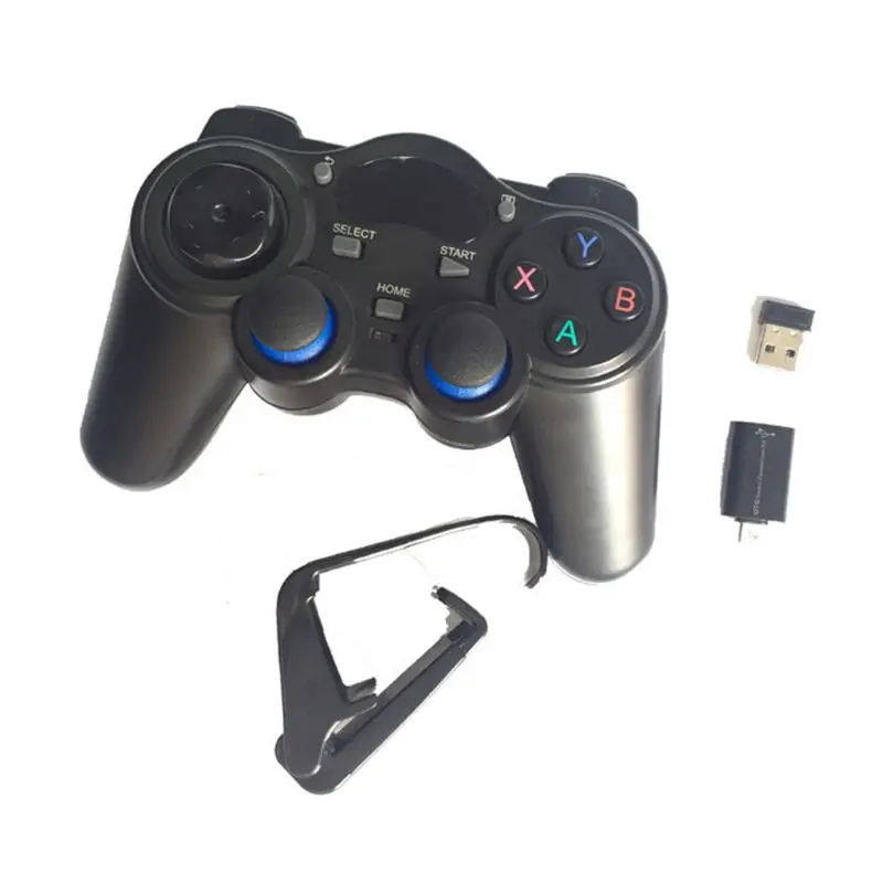2.4G Wireless Gamepad Gaming Controller for Mobile Phone / Smart TV / PC / Laptop / Computer / Set-top Box
2.4G Wireless Gamepad Gaming Controller for Mobile Phone / Smart TV / PC / Laptop / Computer / Set-top Box