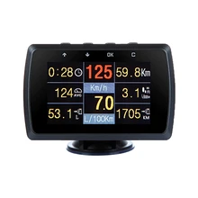 CXAT A501 Multi Functional Smart Car OBD HUD Digital Meter Fault Code Alarm Display CXAT A501 Multi Functional Smart Car OBD HUD Digital Meter Fault Code Alarm Display