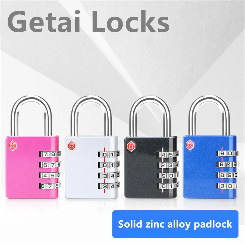 1 Pcs High Quality 4 Digit Code Lock DIY 4 Colors Iron Galvanized Alloy Padlock for Travel Luggage Public Wardrobe Door Lock
1 Pcs High Quality 4 Digit Code Lock DIY 4 Colors Iron Galvanized Alloy Padlock for Travel Luggage Public Wardrobe Door Lock