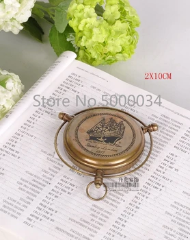 Pirates Of The Caribbean Compass with Compass India Import England Nostalgic Brass Navigation Sundial Decorations 
Pirates Of The Caribbean Compass with Compass India Import England Nostalgic Brass Navigation Sundial Decorations