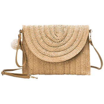 Women's Handbag Straw Bag Beach Woven Wallet Messenger Bag Shoulder Bag Casual Handbag Envelope Brown
Women's Handbag Straw Bag Beach Woven Wallet Messenger Bag Shoulder Bag Casual Handbag Envelope Brown