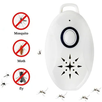 

USB Flealess Ultrasonic Pest Repeller Reject Electronic Repellent Killer Anti Mosquito Flea Tick Insect Repelent Rejector