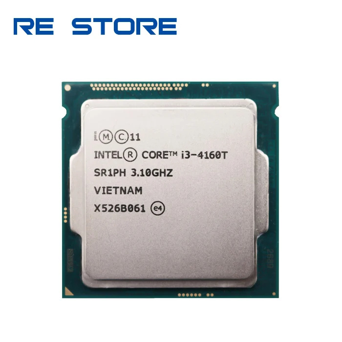Бывший в употреблении процессор Intel Core i3 4160T 3 1 ГГц Мб 5 ГТ/с LGA 1150 SR1PH|intel core|cpu