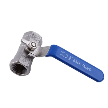 1/2 Inch Threaded 1pc Ball Valve Female Stainless Steel SS 304 BSPT For Water Oil Gas Control The Switch OF Water Oil Gas
1/2 Inch Threaded 1pc Ball Valve Female Stainless Steel SS 304 BSPT For Water Oil Gas Control The Switch OF Water Oil Gas