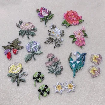 Rose Flowers Patches for Clothes DIY Stripes Iron on Appliques Thermo Clothing Stickers Cute Embroidery Badges
Rose Flowers Patches for Clothes DIY Stripes Iron on Appliques Thermo Clothing Stickers Cute Embroidery Badges