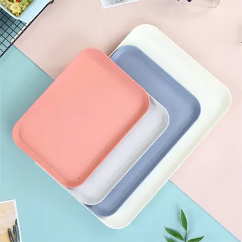1pc Rectangle Fruit Plates Bamboo Fiber Storage Tray Family Dessert Dish Snack Dish Party Home Maintenance Tray Plate тарелки
1pc Rectangle Fruit Plates Bamboo Fiber Storage Tray Family Dessert Dish Snack Dish Party Home Maintenance Tray Plate тарелки