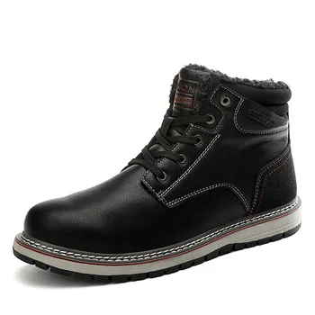OUDINIAO Snow Winter Boots Men 2019 Casual Footwear Plush Fur Warm Mens Boots Winter Shoes Men Ankle Boots For Men Lace Up
OUDINIAO Snow Winter Boots Men 2019 Casual Footwear Plush Fur Warm Mens Boots Winter Shoes Men Ankle Boots For Men Lace Up