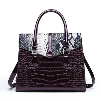 2020 New Crocodile Pattern Women Bags Designer Bags Famous Brand Women Bags High Quality PU Leather Shoulder Crossbody Bag Sac
2020 New Crocodile Pattern Women Bags Designer Bags Famous Brand Women Bags High Quality PU Leather Shoulder Crossbody Bag Sac