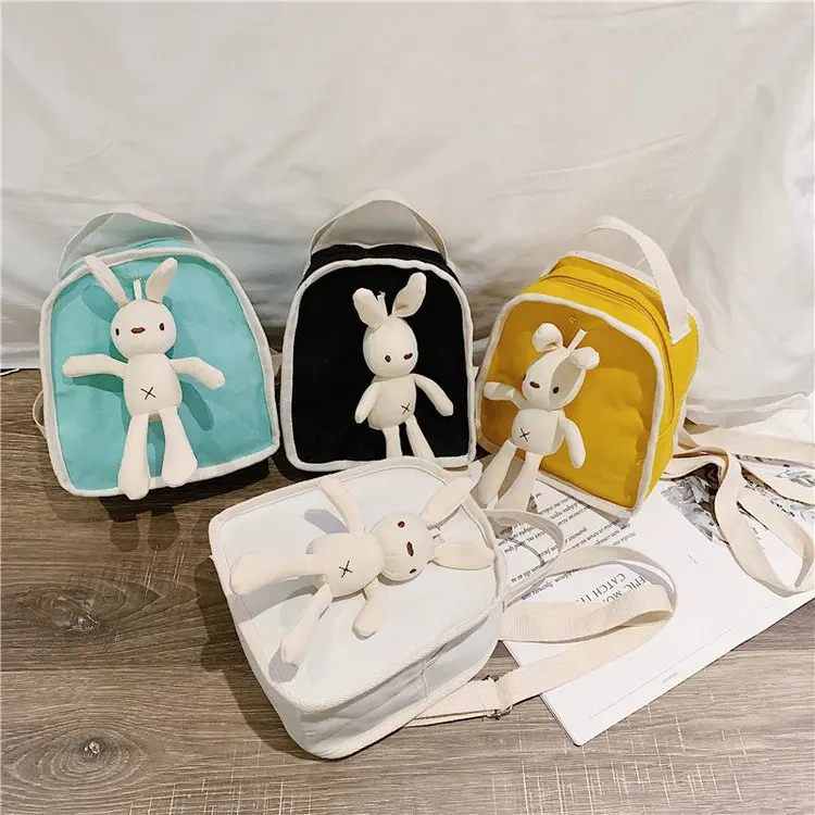Hot Selling 2019 New Style Canvas Rabbit Backpack Sesame Street Shoulder Bag Literature And Art Canvas Bag
Hot Selling 2019 New Style Canvas Rabbit Backpack Sesame Street Shoulder Bag Literature And Art Canvas Bag