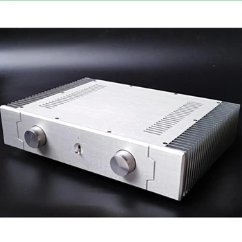 All-aluminum Power Amplifier Chassis with Two Sides Radiator Case DIY Class A Box Amplifier Shell Audio Enclosure 430*90*308MM
All-aluminum Power Amplifier Chassis with Two Sides Radiator Case DIY Class A Box Amplifier Shell Audio Enclosure 430*90*308MM