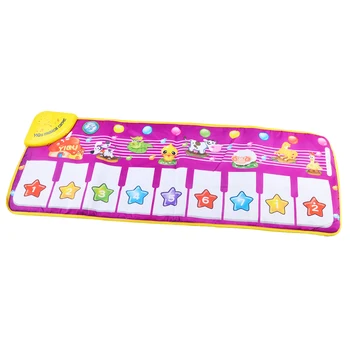 Animal Pattern Baby Touch Play Keyboard Musical Music Carpet Mat Blanket Early Education Tool Random Type Color
Animal Pattern Baby Touch Play Keyboard Musical Music Carpet Mat Blanket Early Education Tool Random Type Color