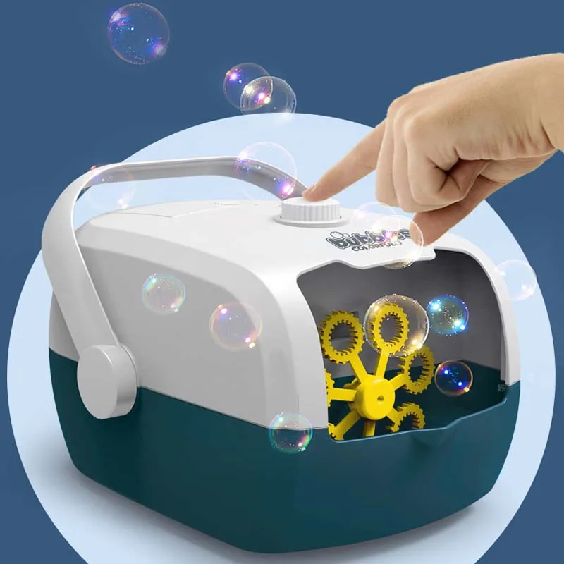 Auto Bubble Blower Maker Guns Machine Home DJ Stage Wedding Parties Effect Decor Blowing Bubbles Recharge New Year Kids Gift Toy
Auto Bubble Blower Maker Guns Machine Home DJ Stage Wedding Parties Effect Decor Blowing Bubbles Recharge New Year Kids Gift Toy
