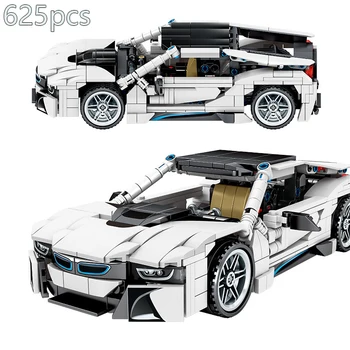 NEW 2020 Classic MOC Technic Creator Expert Two-door supercar i8 Car Model Building Blocks Sets Bricks Children Toys gift
NEW 2020 Classic MOC Technic Creator Expert Two-door supercar i8 Car Model Building Blocks Sets Bricks Children Toys gift