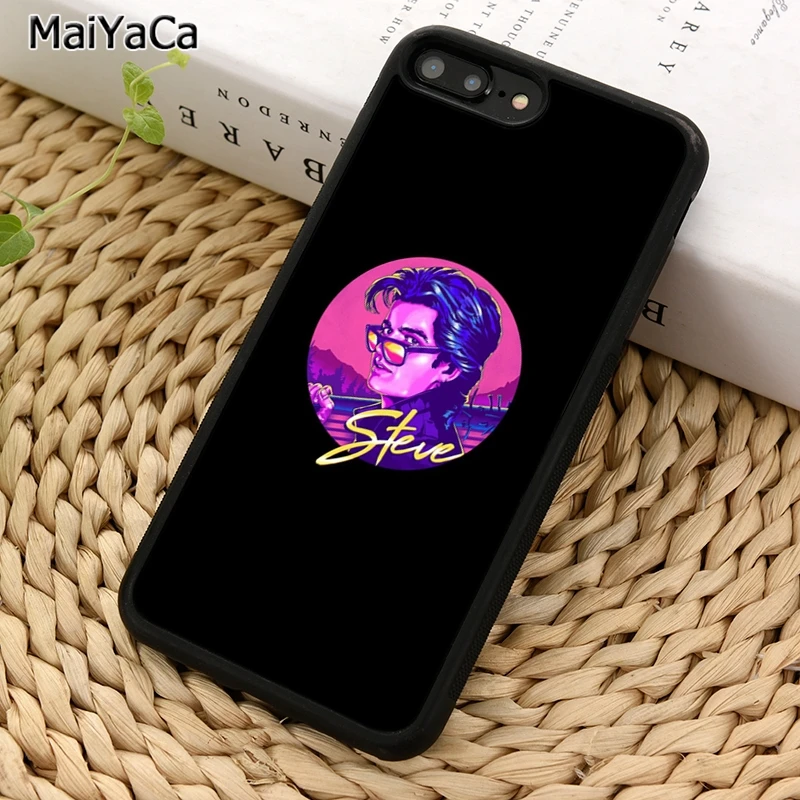 Чехол для телефона MaiYaCa очень странные дела Стив iPhone X XR XS 11 12 13 Pro MAX 5 6 6S 7 8 Plus Samsung
