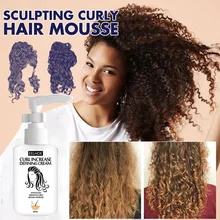 60ml Curly Hair Styling Cream Curl Enhancer Anti-Frizz Hair Curling Repairing Mousse for Natural Curls for Women
60ml Curly Hair Styling Cream Curl Enhancer Anti-Frizz Hair Curling Repairing Mousse for Natural Curls for Women