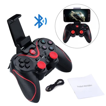 Bluetooth Wireless Gamepad Game Handle For Android Stable Rechargeable Durable Joystick Comfortable Key Touch Game Controller
Bluetooth Wireless Gamepad Game Handle For Android Stable Rechargeable Durable Joystick Comfortable Key Touch Game Controller