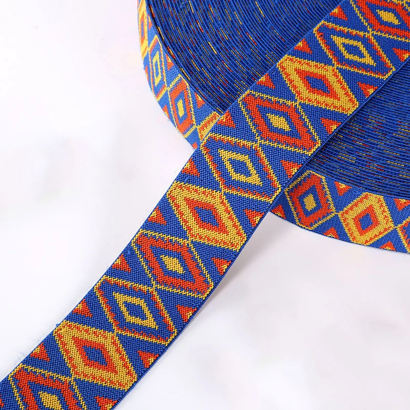 Ethnic Elastic Webbing Rope,Boho Lace Ribbon, DIY Garment Sewing Accessories,Geometric Embroidered Fabric, Decoration Trim, 5cm
Ethnic Elastic Webbing Rope,Boho Lace Ribbon, DIY Garment Sewing Accessories,Geometric Embroidered Fabric, Decoration Trim, 5cm