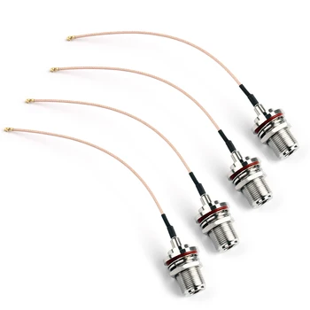 Artudatech 4Pcs RG178 Pigtail Cable N Female Bulkhead O-Ring to U.FL/IPX Adapter 15cm Connector Parts
Artudatech 4Pcs RG178 Pigtail Cable N Female Bulkhead O-Ring to U.FL/IPX Adapter 15cm Connector Parts