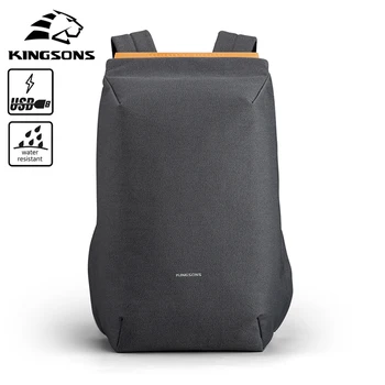 Kingsons 2020 new waterproof backpacks USB charging school bag anti-theft men and women backpack for laptop travelling mochila 
Kingsons 2020 new waterproof backpacks USB charging school bag anti-theft men and women backpack for laptop travelling mochila