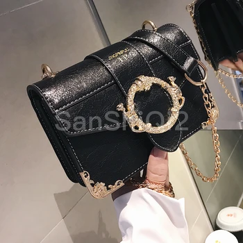 Square Female Retro bag 2019 New High quality PU Leather Women's Designer Handbag Chain Shoulder Messenger bags Crossbody bag
Square Female Retro bag 2019 New High quality PU Leather Women's Designer Handbag Chain Shoulder Messenger bags Crossbody bag