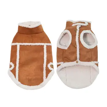 Winter Pet Dog Warm Coat England Style Clothes Suede Fabric Pet Vest Jacket for Puppy Dog Pink Brown Comfortable Size S-2XL
Winter Pet Dog Warm Coat England Style Clothes Suede Fabric Pet Vest Jacket for Puppy Dog Pink Brown Comfortable Size S-2XL